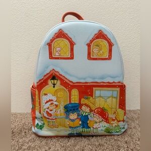 NWT Loungefly Strawberry Shortcake Christmas Holiday Festive Backpack